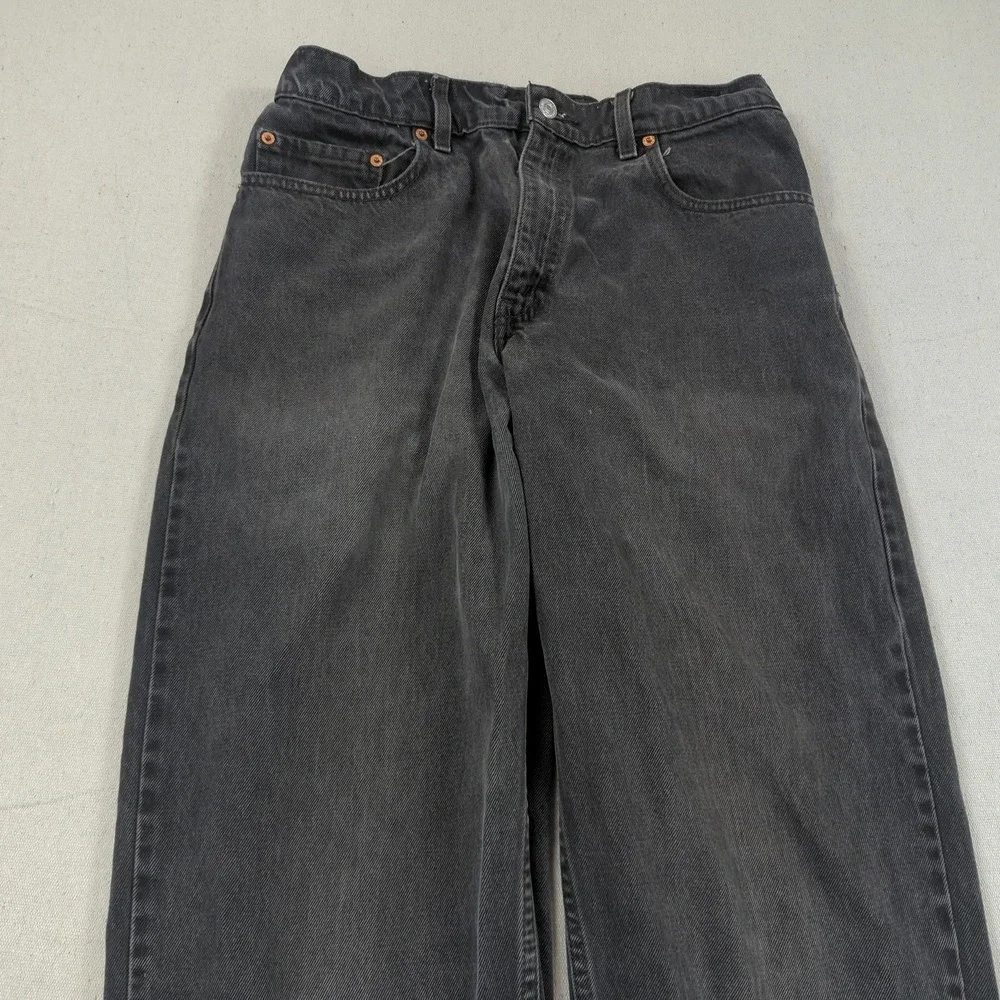 Vintage‎ Levis Jeans Mens 33x32 Black 560 Loose Tapered Relaxed Baggy 90s